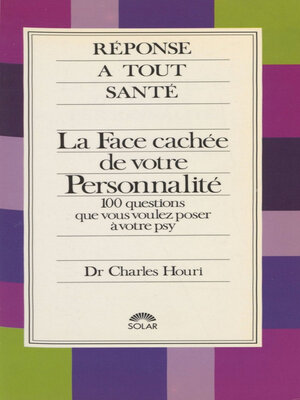 cover image of La Face cachée de votre personnalité